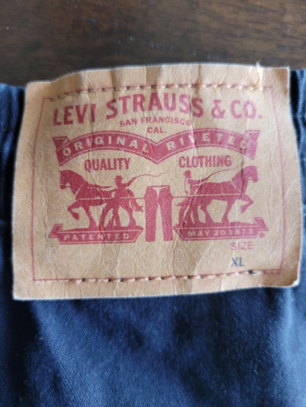 Levi's Boys Black Cargo Shorts | Size XL | Stretch Cotton - Picture 3 of 16